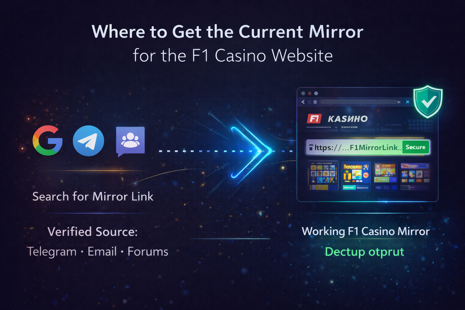 Де взяти робоче дзеркало F1 казино: пошук актуальної адреси сайту і перевірка безпеки перед входом